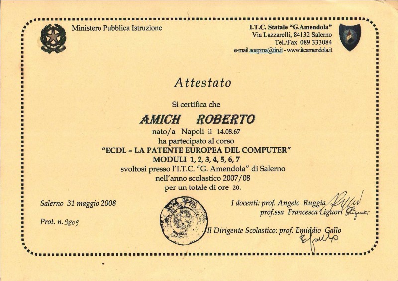 Attestati