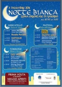 Lapilli - A Salerno, il tre dicembre, Notte Bianca nella zona orientale