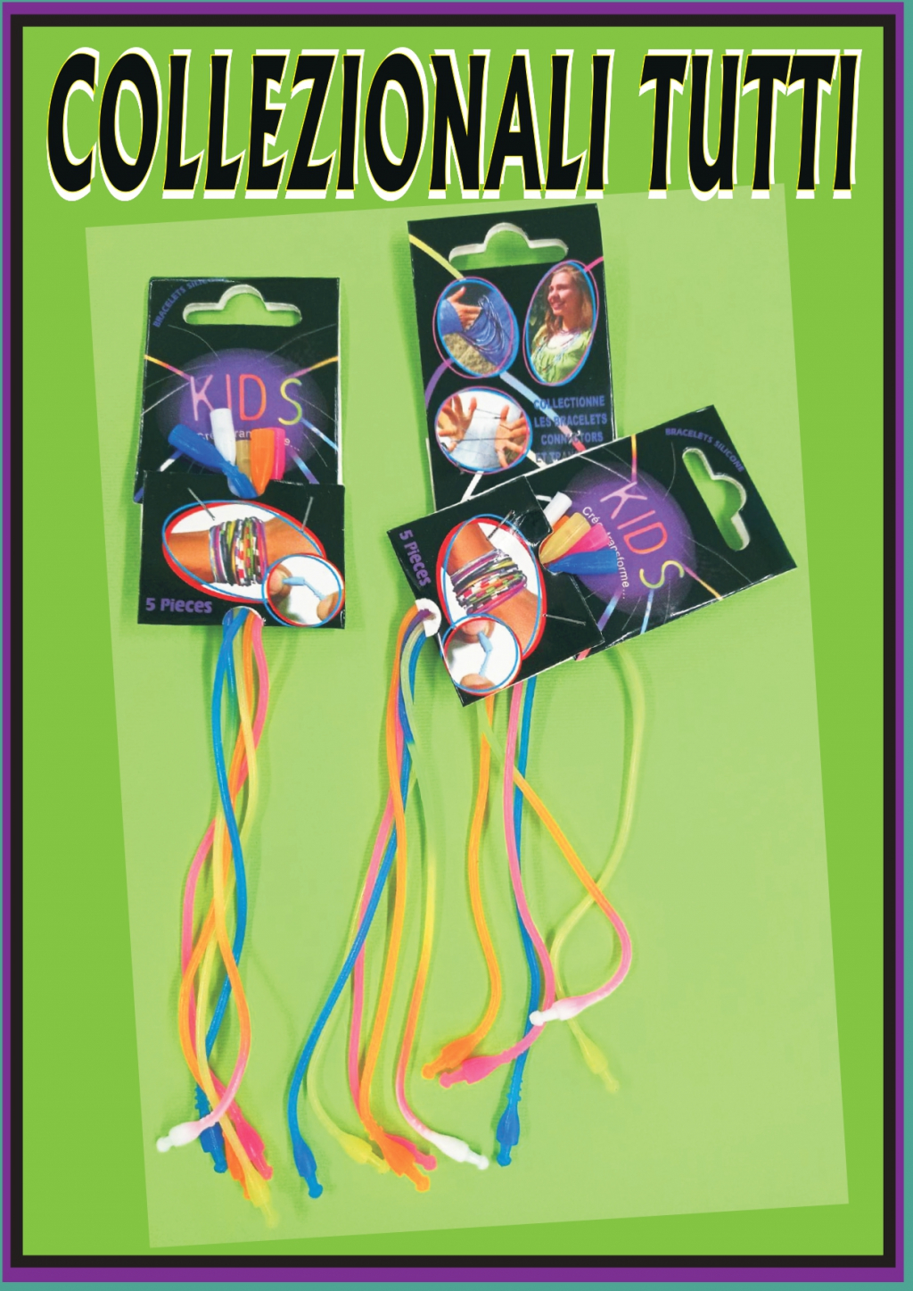 GADGET X PALLINE SOPRESA KIDS IN SILICONE COLORATO