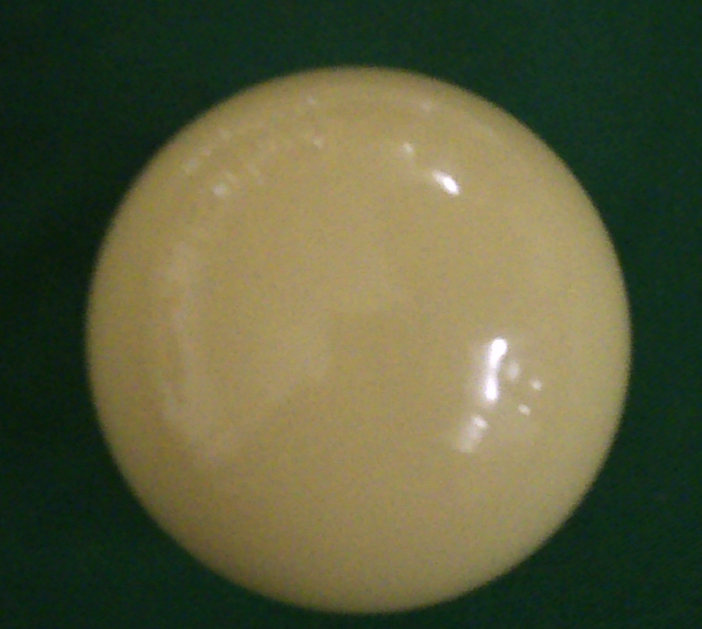 PALLINO BIANCO PER BILIARDO CARAMBOLA
