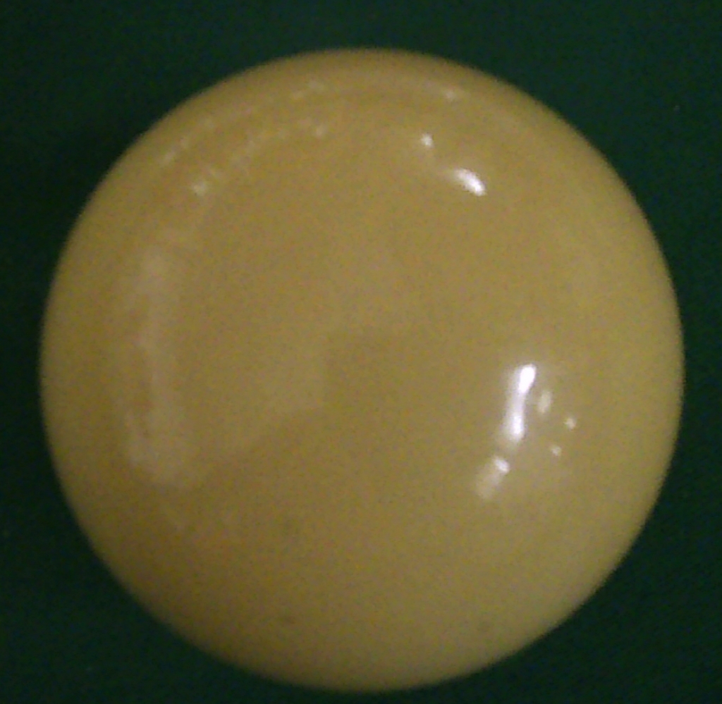 PALLINO BIANCO PER BILIARDO CARAMBOLA