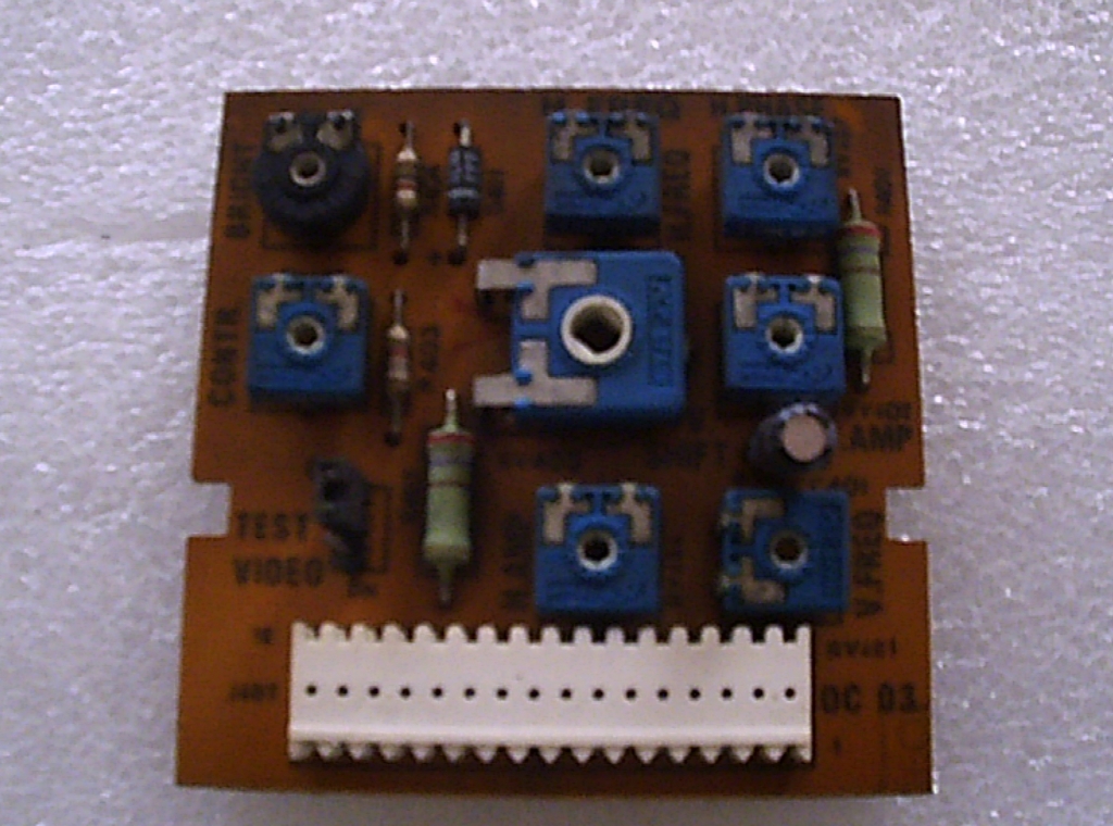 SCHEDINO REGOLAZIONE MONITOR