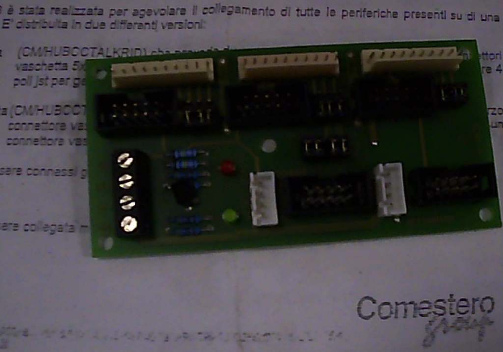 SCHEDA HUB CCTALK COMESTERO