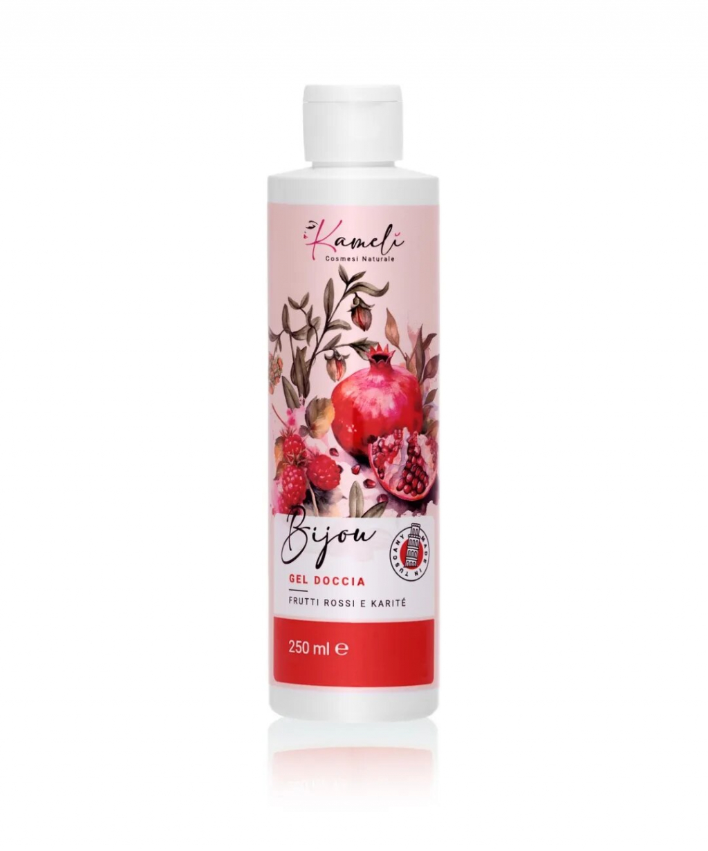 KAMELI- GEL DOCCIA FRUTTI ROSSI E KARITE' 250 ml