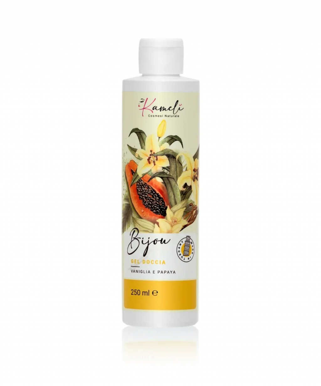 KAMELI- GEL DOCCIA VANIGLIA E PAPAYA 250 ml