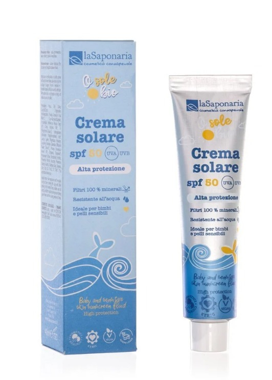 LA SAPONARIA - CREMA SOLARE SPF 50 TRAVEL SIZE