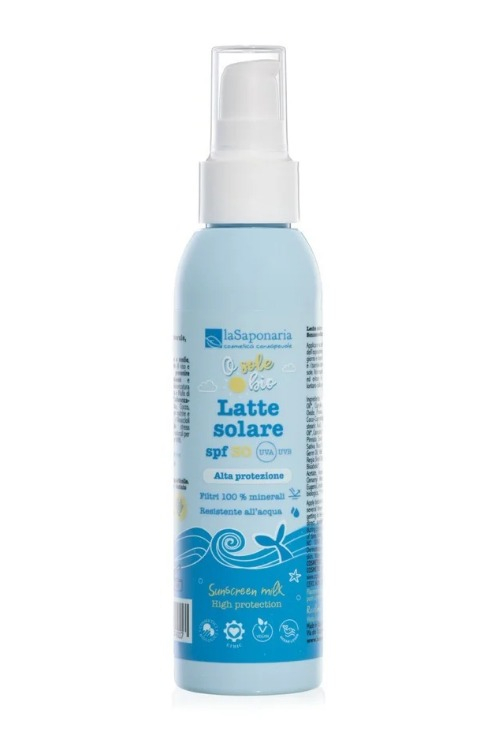 LA SAPONARIA - LATTE SOLARE SPF 30 ALTA PROTEZIONE