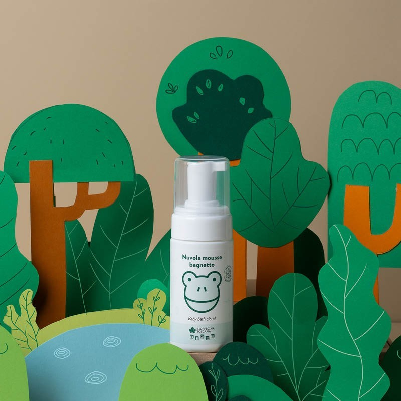 BIOFFICINA TOSCANA-NUVOLA MOUSSE BAGNETTO