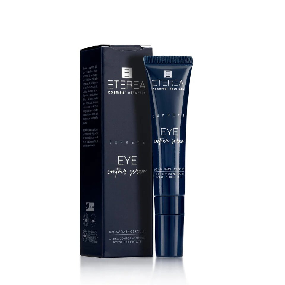 ETEREA COSMESI NATURALE - SUPREME SIERO CONTORNO OCCHI ANTI BORSE E OCCHIAIE