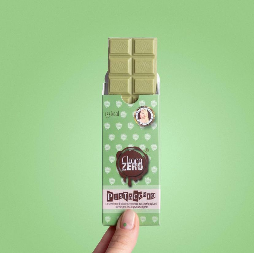 CHOCO ZERO - TAVOLETTA GUSTO PISTACCHIO