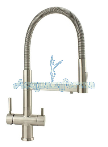 RUBINETTO 3 VIE CON MOLLONE 3306