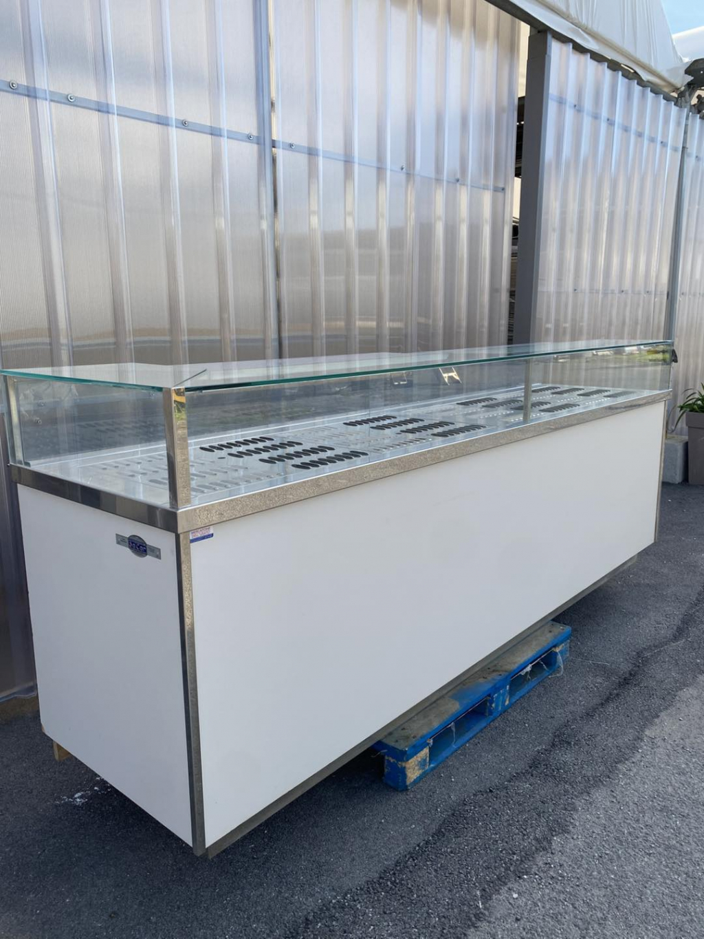 BANCO VETRINA CALDO SECCO