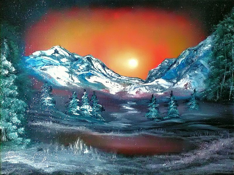 Ölgemälde: Artikelnummer: 074