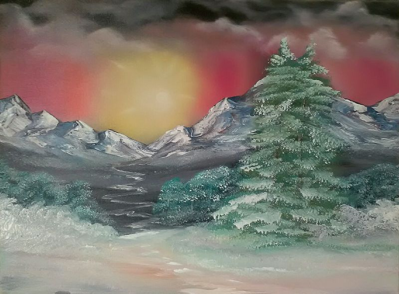 oil painting: item number: 075
