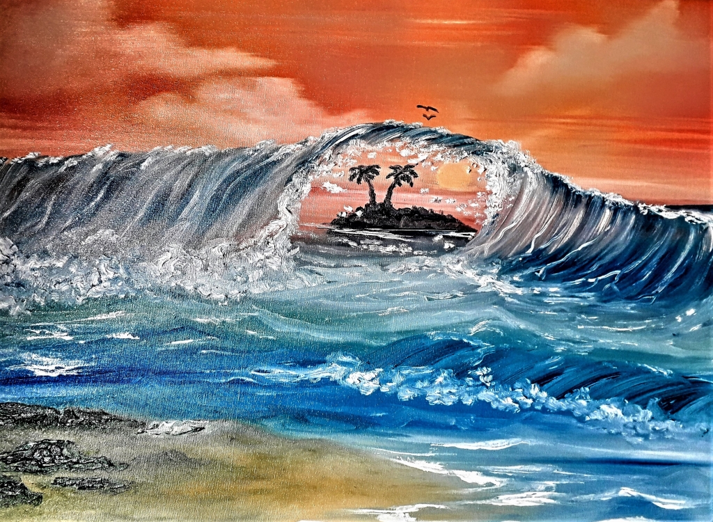 oil painting: item number: 034