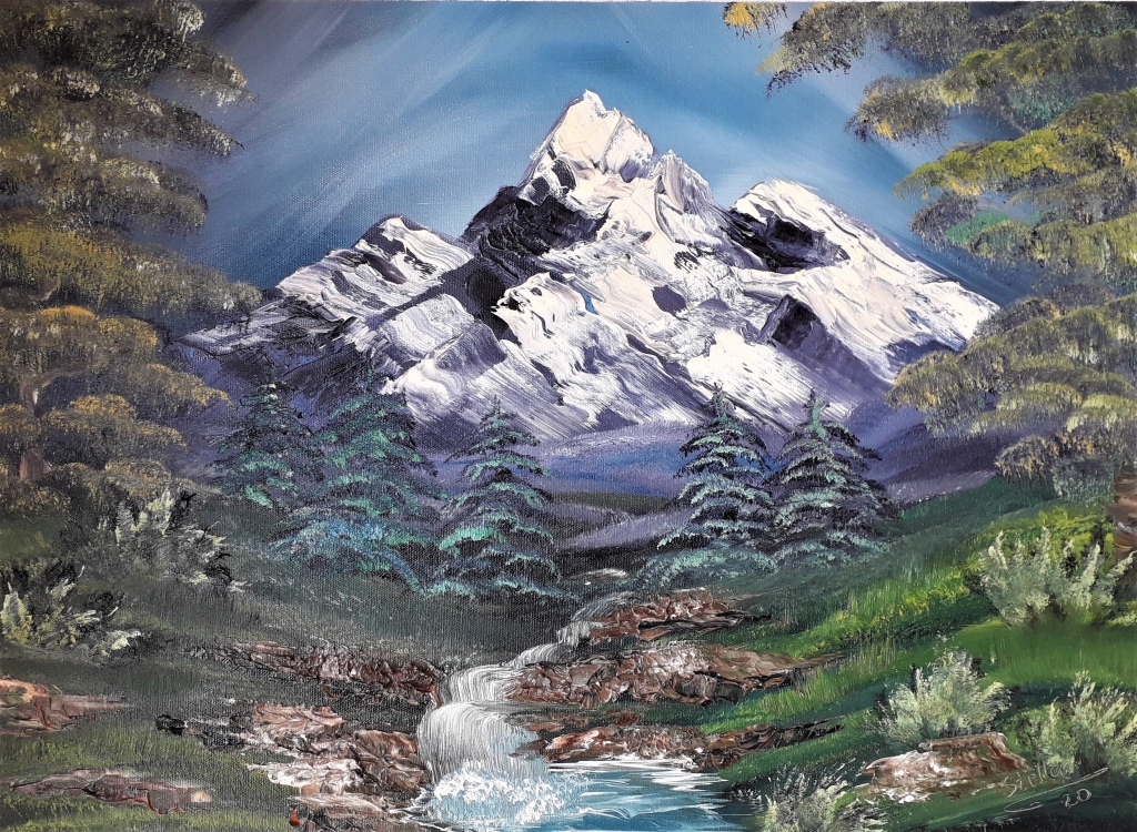 oil painting: item number: 020