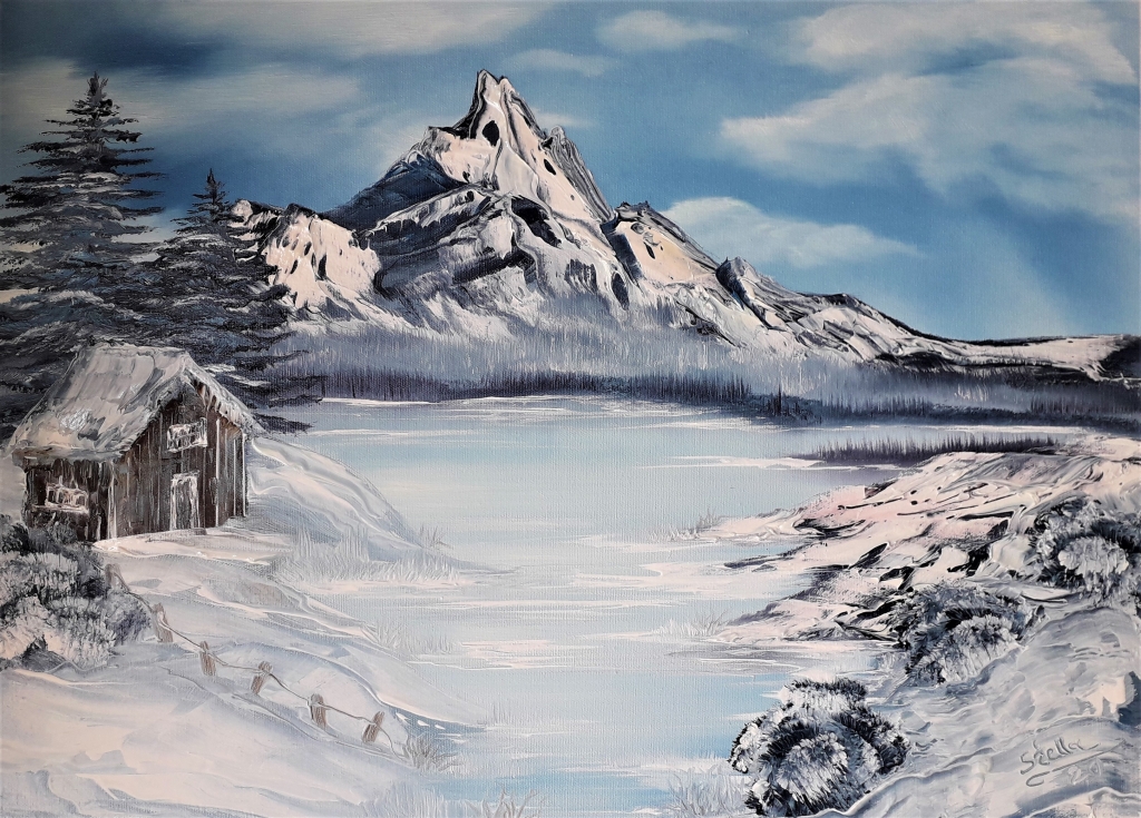 oil painting: item number: 021