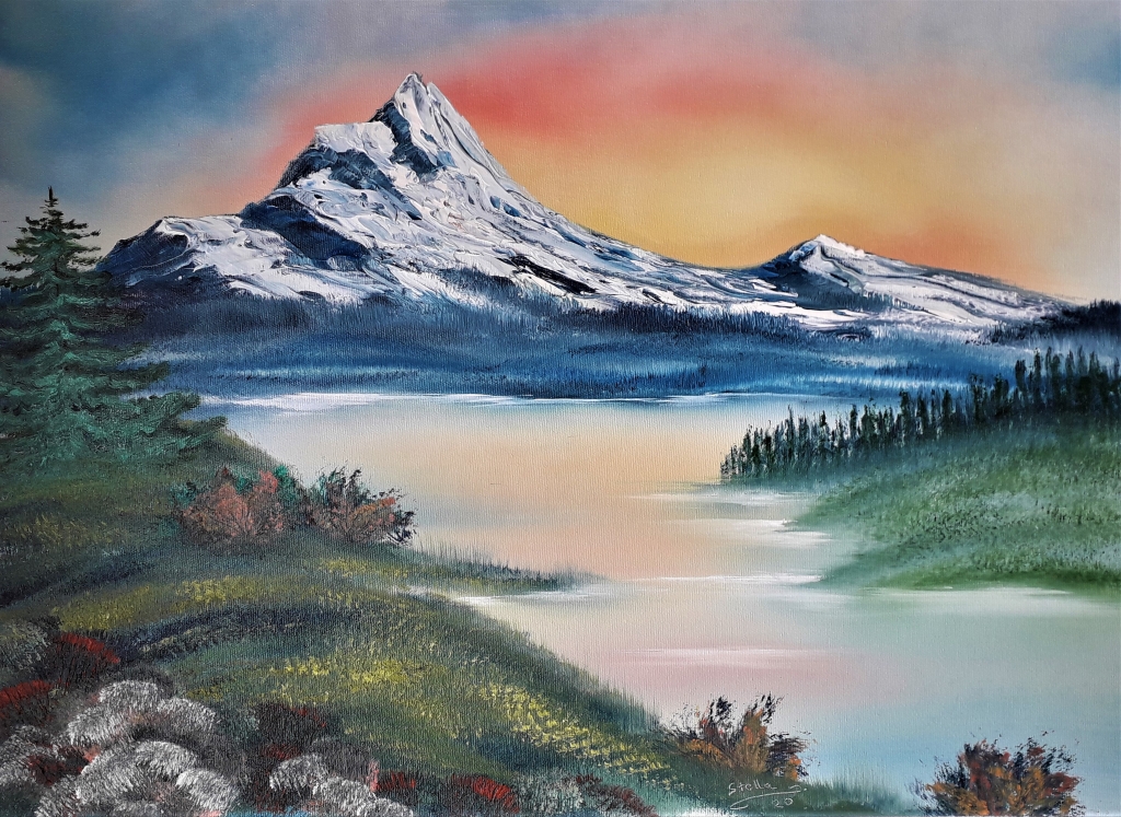 oil painting: item number: 023