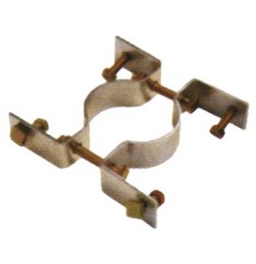 STAFFA BIFACCIALE PER PALO