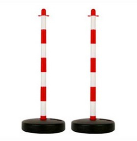 PALETTO DI DELIMITAZIONE BIANCO/ROSSO