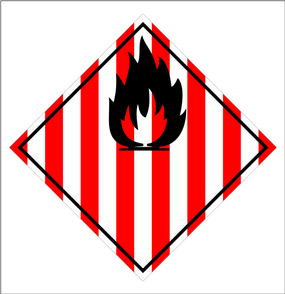 SOLIDI INFIAMMABILI DIM. [cm]: 10x10