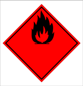 GAS INFIAMMABILE DIM. [cm]: 10x10