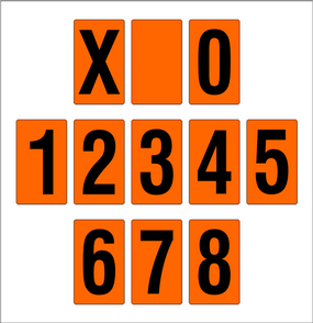 SERIE DI NUMERI PER DISPOSITIVO ADR INTERCAMBIABILE