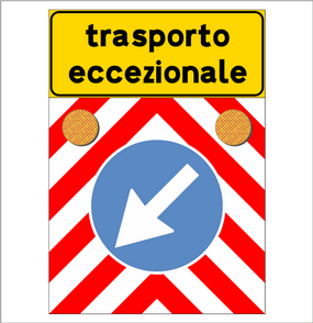 PANNELLO PER TRASPORTO ECCEZIONALE