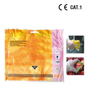 GUANTI MONOUSO 077 - POLIETILENE (conf. 100 pz.)