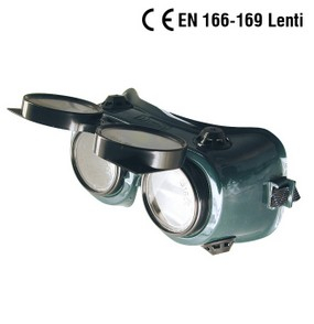 OCCHIALI PROTETTIVI PER SALDATORE 142/406