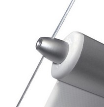 FISSAGGIO LATERALE SU CAVO PER PANNELLI