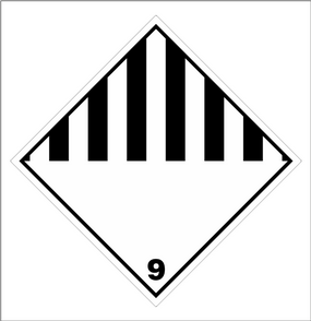 PERICOLOSITA' GENERICA MAT.: PVC ADESIVO     DIM. [cm]: 10x10