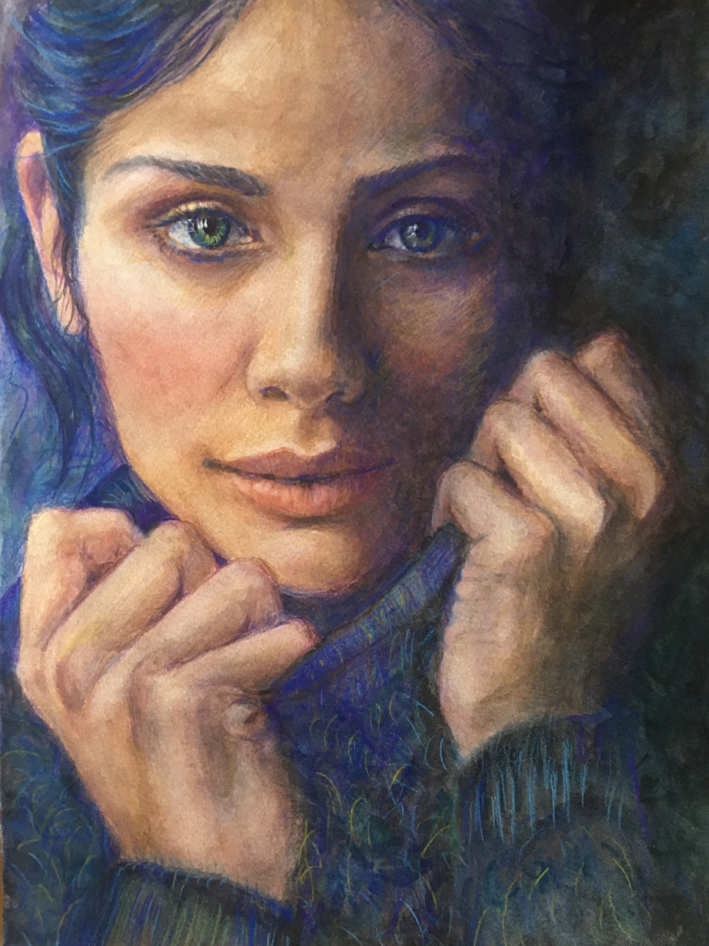 Lontano, verso il blu