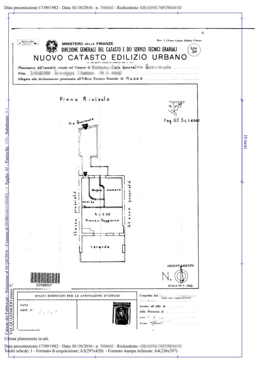 Planimetria Catastale