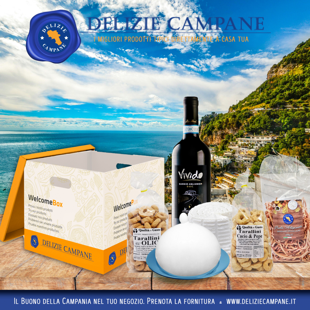 Box benvenuto di prodotti tipici campani