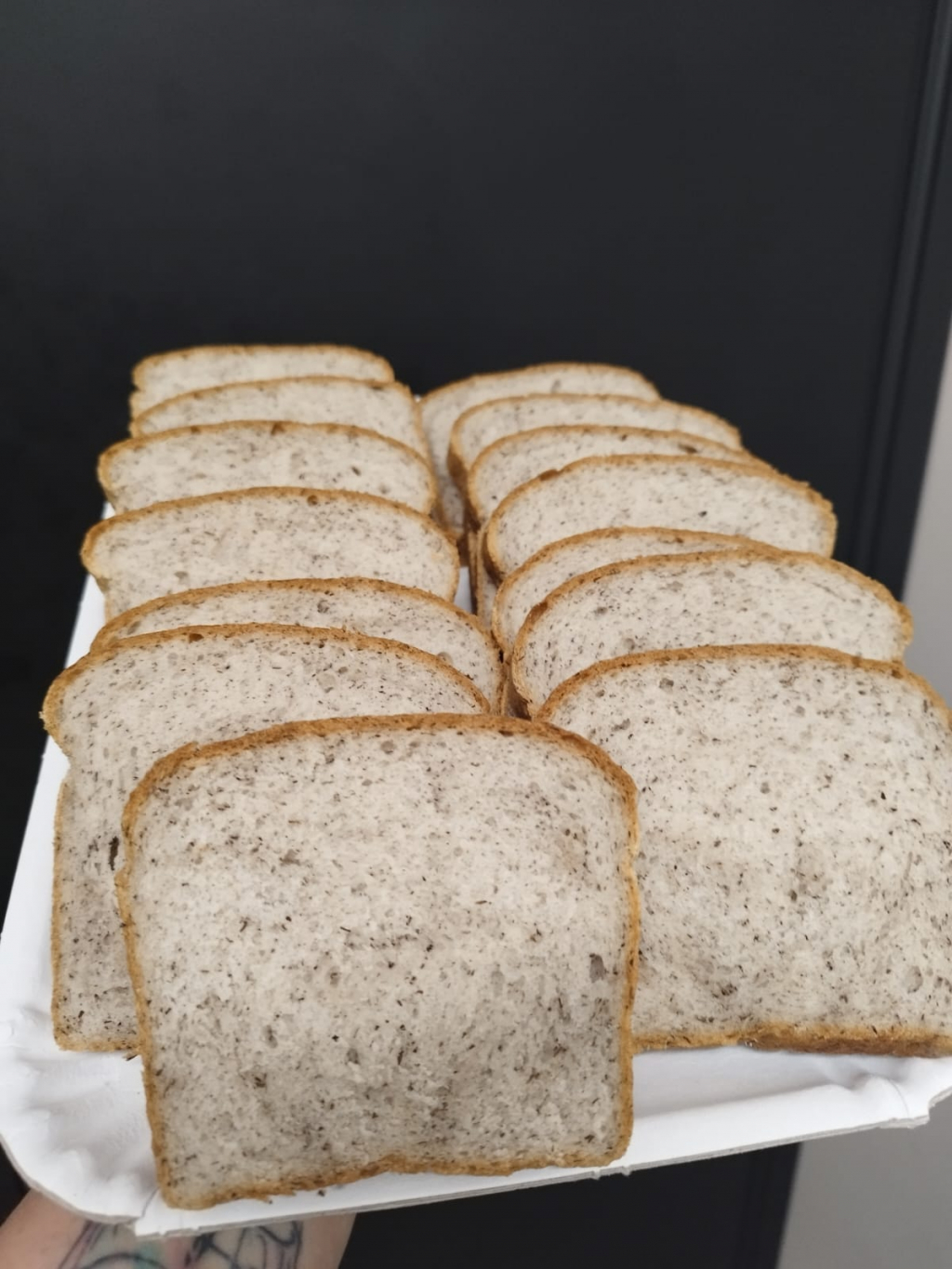 Pan carrè al grano saraceno