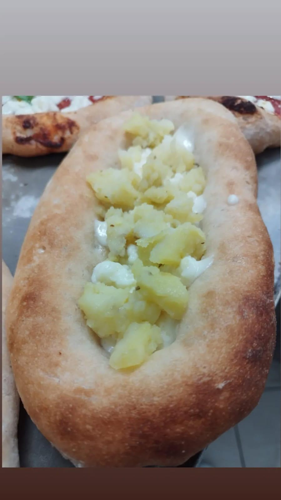 Pinsa condita vari gusti 250gr