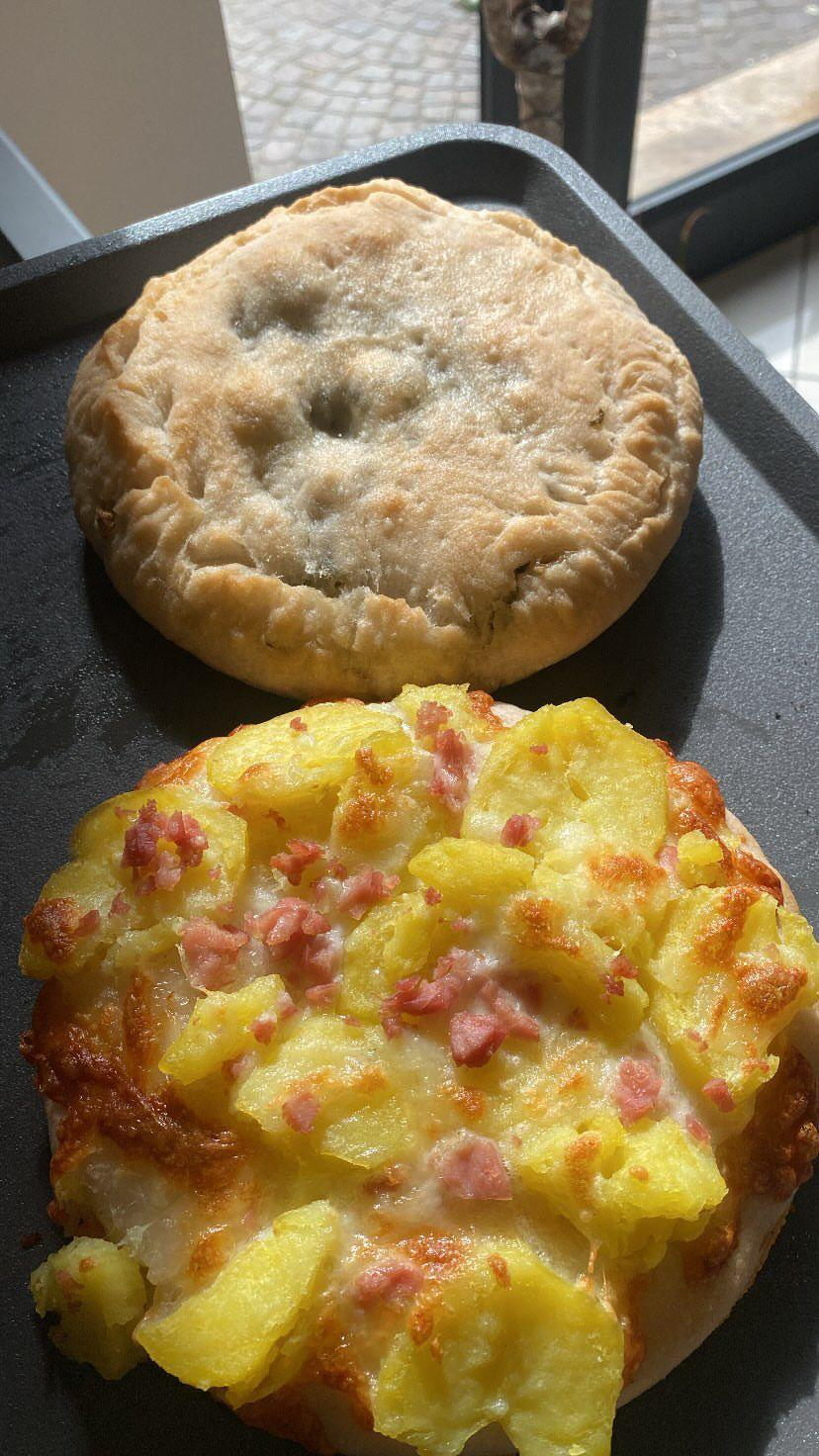 Focacce farcite con patate