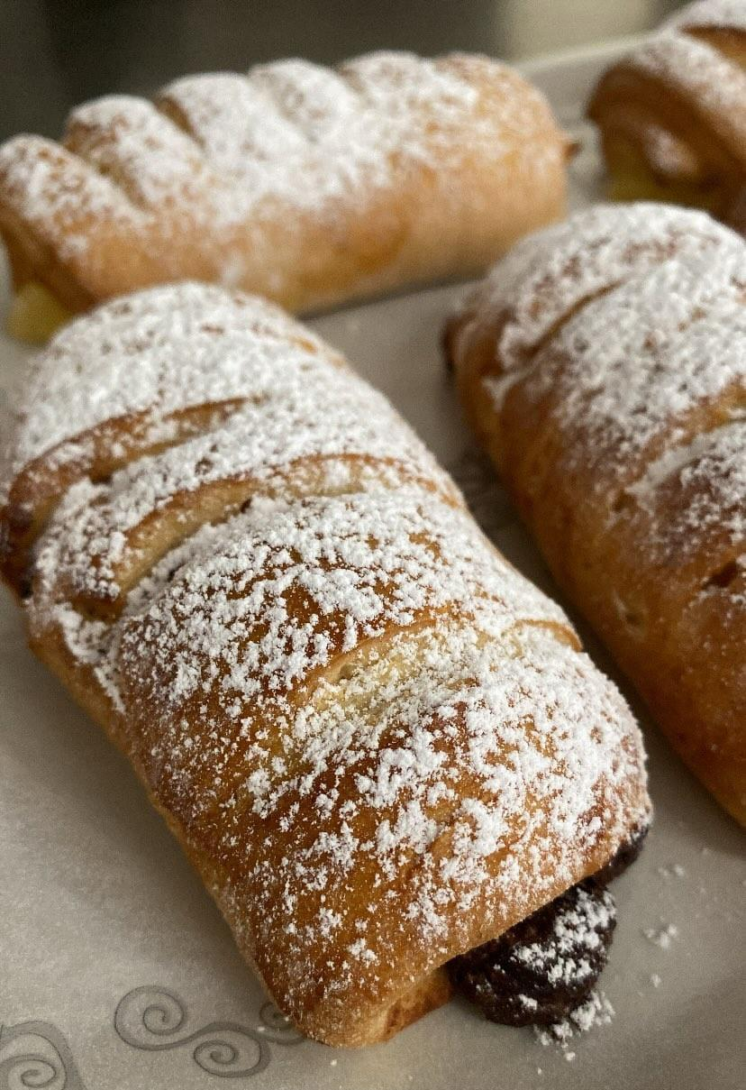 Sfoglia ripiena al cioccolato