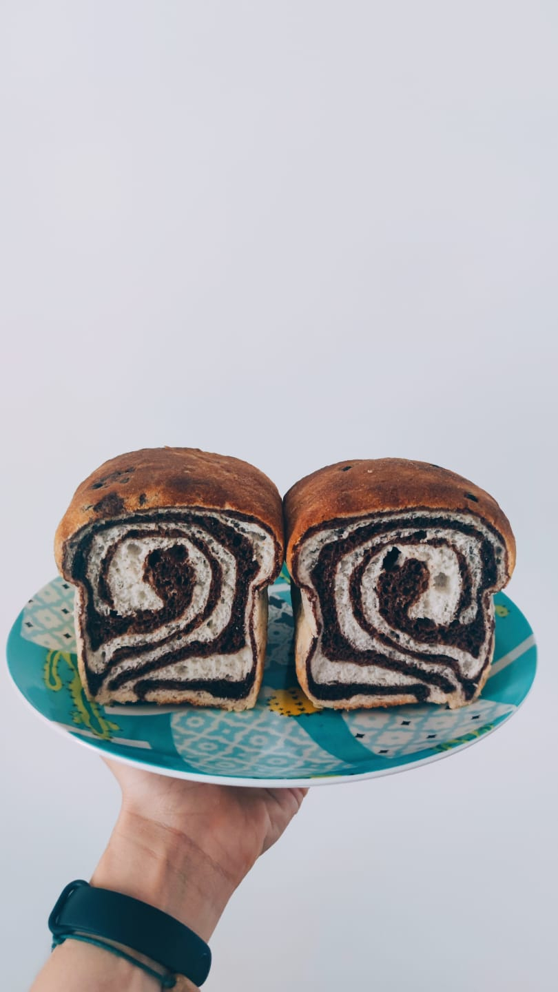 Pan bauletto bicolore