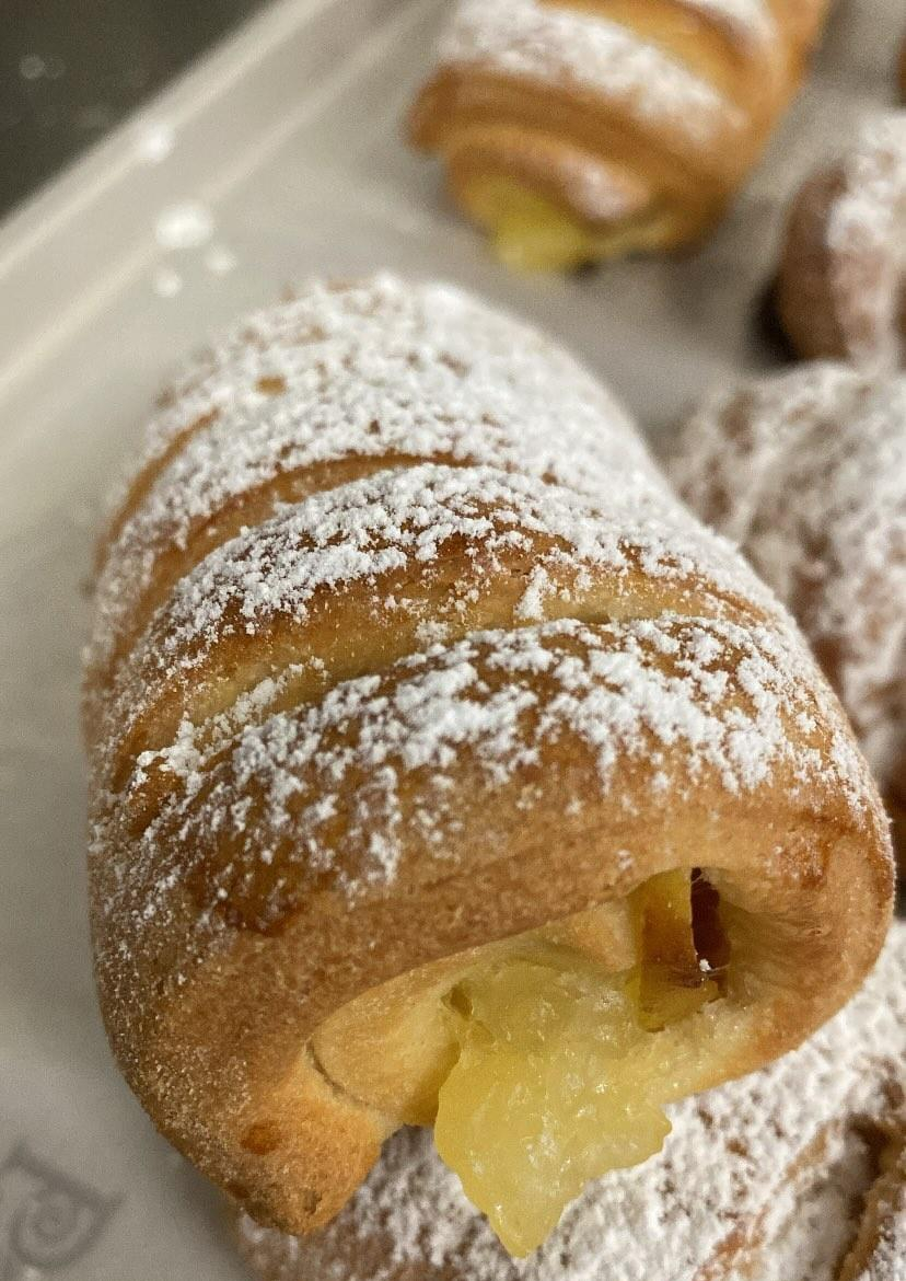 Sfoglia ripiena alla crema