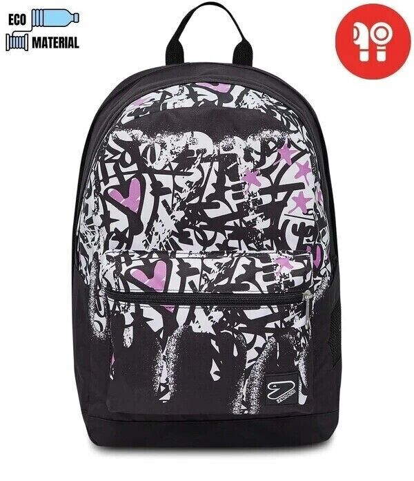 Zaino Scuola Seven The Double Reversibile con Cuffie Wireless