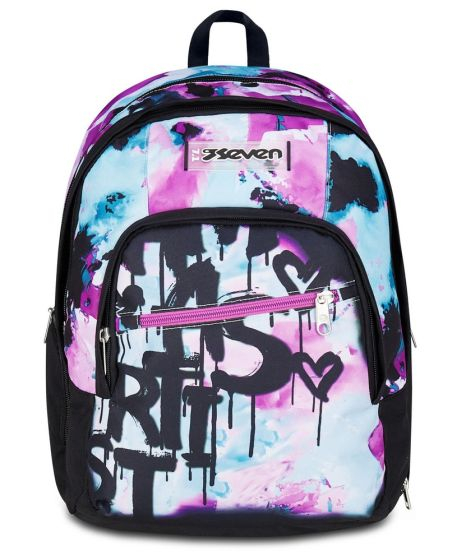 Zaino scuola Seven Dual Detach Quick Graffiti Girl