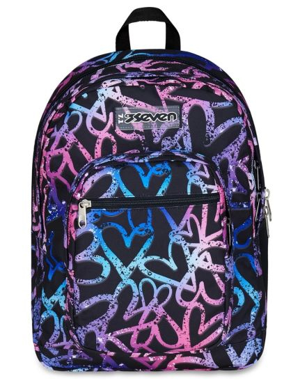 Zaino scuola Seven Freethink Girl English Lavander
