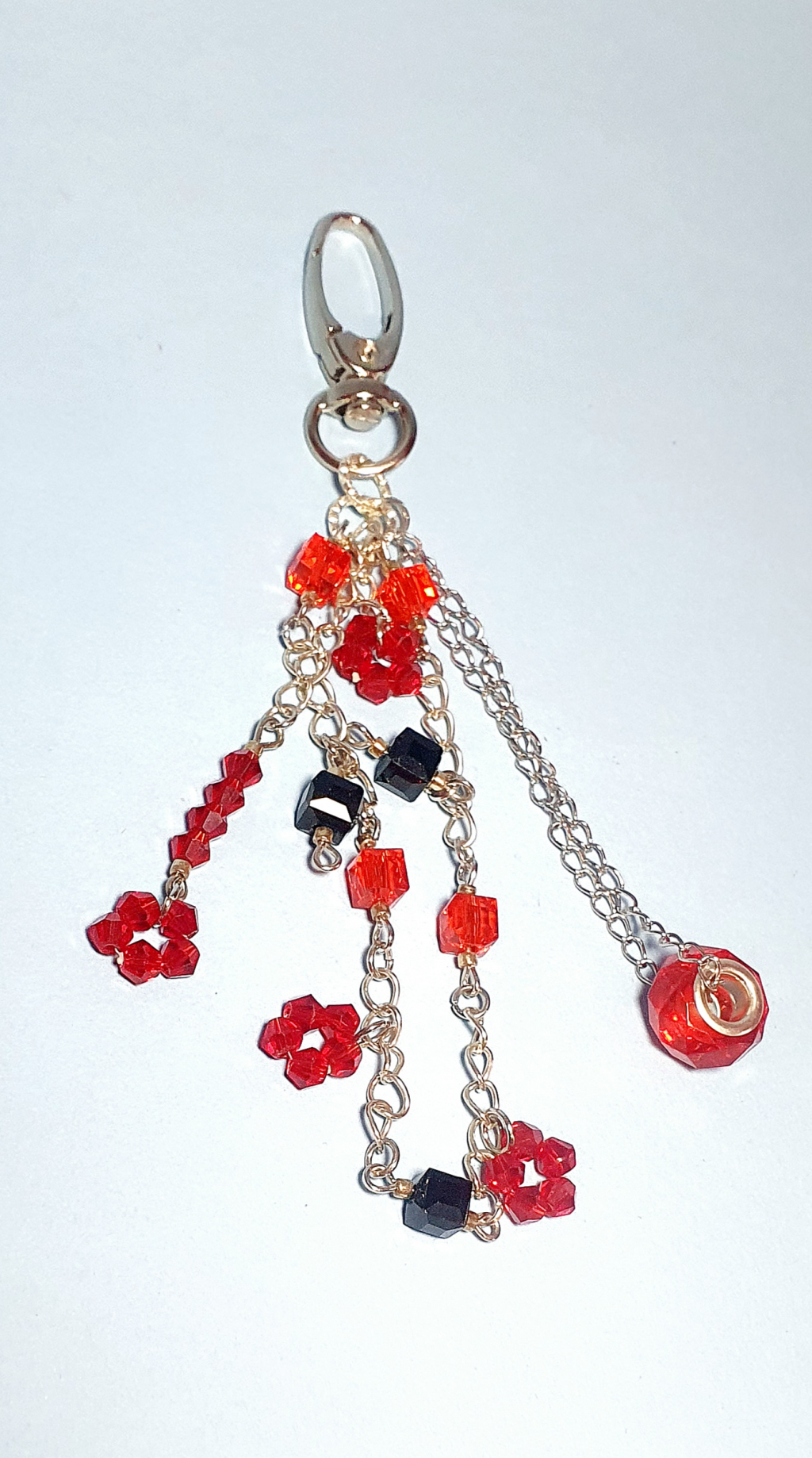 Portachiavi rosso-nero Portachiavi rosso-nero