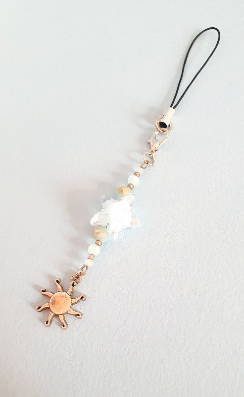 Charm cellulare/borsa "STELLA E LUNA"