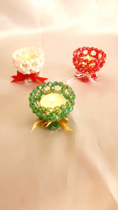 Porta candela "NATALE"