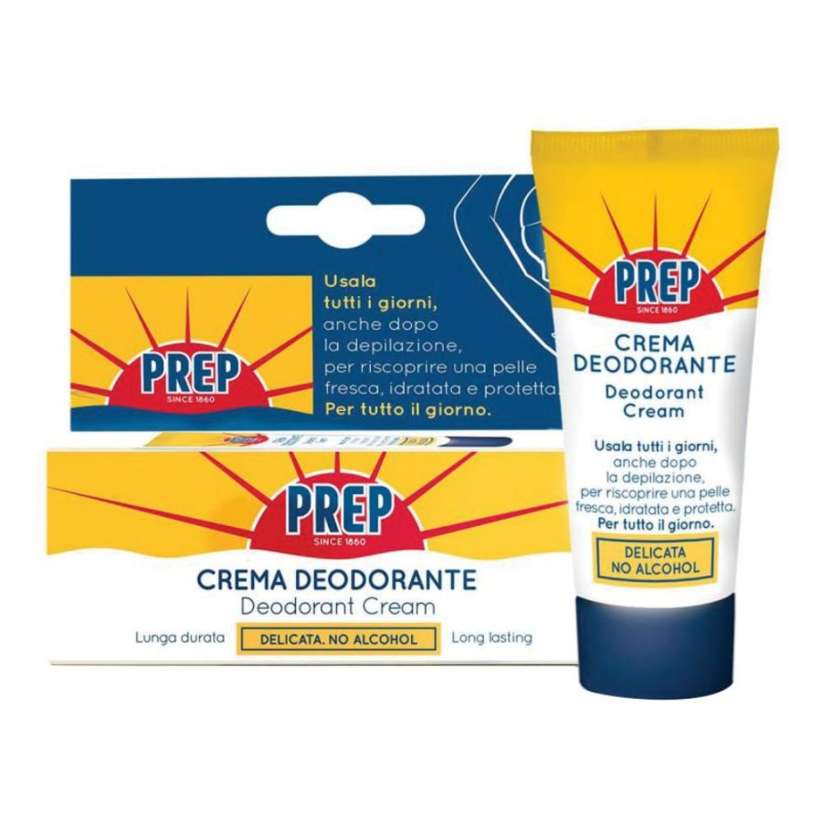 Prep Crema Deodorante — Freschezza, Comfort e Protezione in un solo gesto