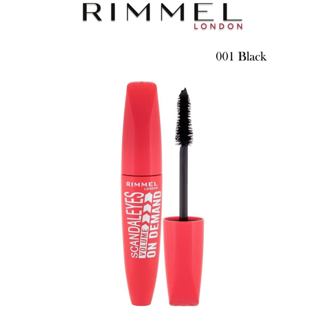 Rimmel London Scandaleyes Volume On Demand Mascara nella colorazione 001 Black.