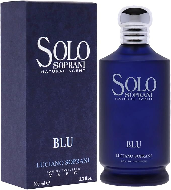 Solo Soprani Blu Eau de Toilette 100 ml Spray Unisex